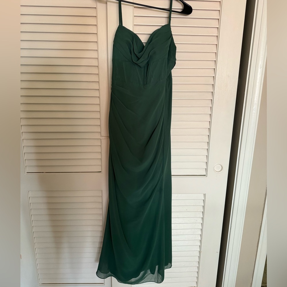 Azazie custom bridesmaid dress.